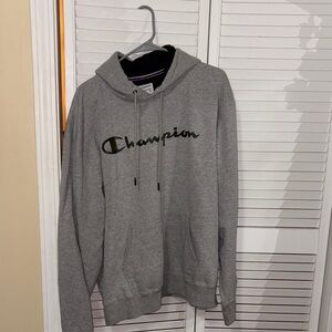 Champion Men's Gray Hoodie